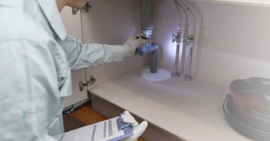 plumbing inspection